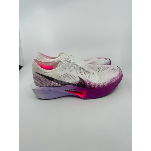 Nike ZoomX Vaporfly Next% 3 White Purple DV4129-104 Mens Size 8.5 Women's 10 - Picture 3 of 5